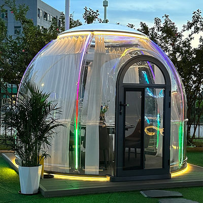 주문 9.6M2 식탁 거품 텐트 폴리카보네이트 알루미늄 정원 방 online manufacture