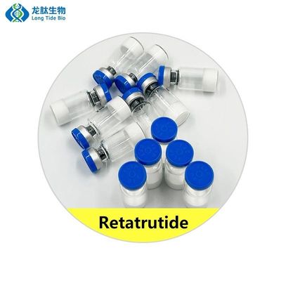 CAS 2381089-83-2 5mg 10mg 15mg 방울 레타트루타이드 체중 감량 펩타이드 리오필화 분말